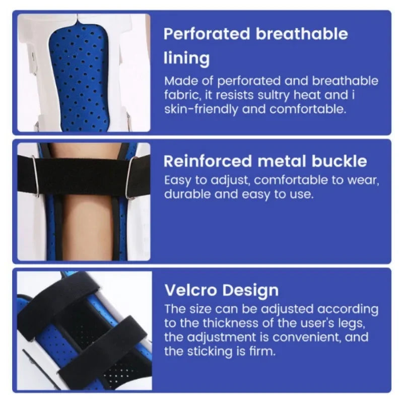Orthopedic Knee Joint Support Joint Pain Relief Adjustable Knee Pads Leg Ankle Brace Protector Bone Orthosis Ligament