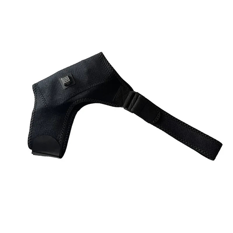Heated Shoulder Wrap Brace Adjustable Shoulder Heating Pads with Extension Belt for Frozen Shoulder Dislocation Pain Relief
